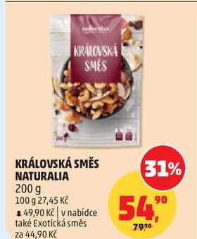 KRÁLOVSKÁ SMĚS NATURALIA, 200 g
