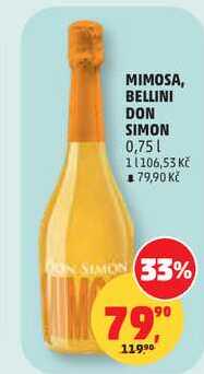 MIMOSA, BELLINI DON SIMON, 0,75 l 