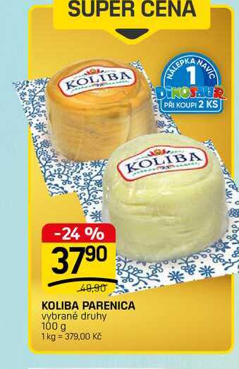 KOLIBA PARENICA vybrané druhy 100 g
