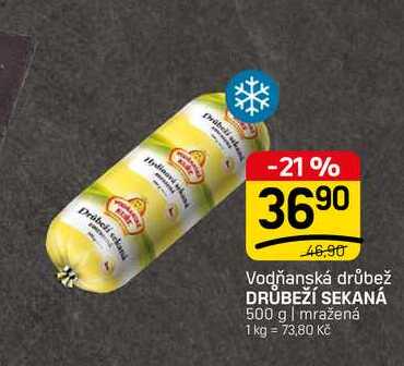 DRŮBEŽÍ SEKANÁ 500 g | mražená