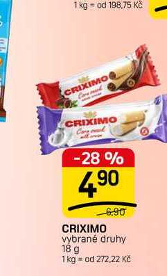 CRIXIMO vybrané druhy 18 g 