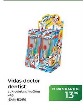 Vidas doctor dentist cukrovinka s hračkou 24 g