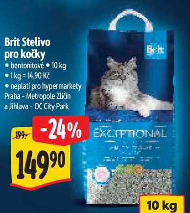 Brit Stelivo pro kočky, 10 kg