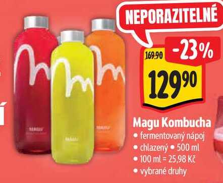 Magu Kombucha, 500 ml