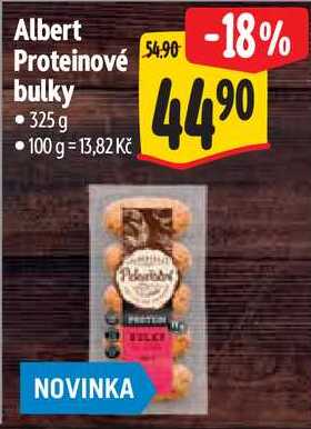 Albert Proteinové bulky, 325 g 