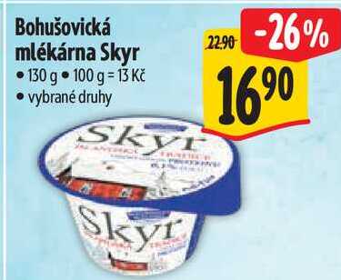 Bohušovická mlékárna Skyr, 130 g