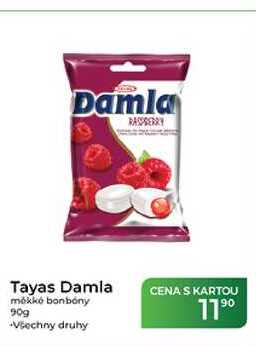 Tayas Damla měkké bonbóny 90 g
