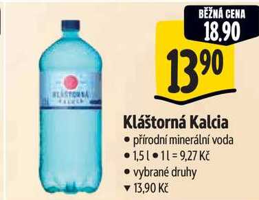 Kláštorná Kalcia, 1,5 l