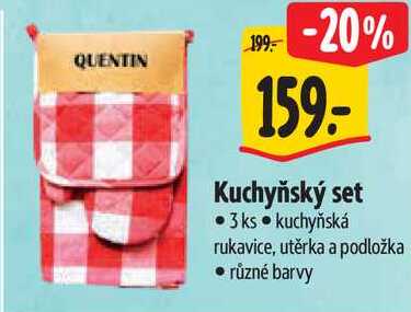 Kuchyňský set, 3 ks