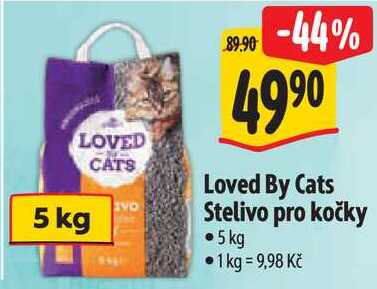Loved By Cats Stelivo pro kočky, 5 kg