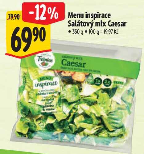 Menu inspirace Salátový mix Caesar, 350 g 