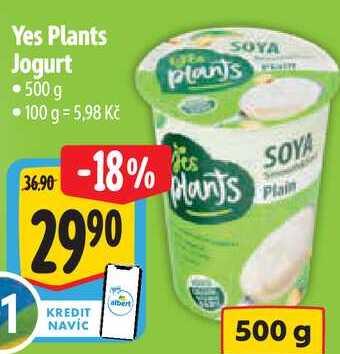Yes Plants Jogurt, 500 g