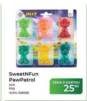SweetNFun PawPatrol želé 66 g