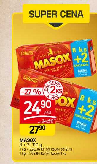 MASOX 8+2 110 g 