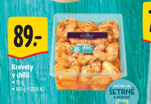  Krevety v chilli 70 g 