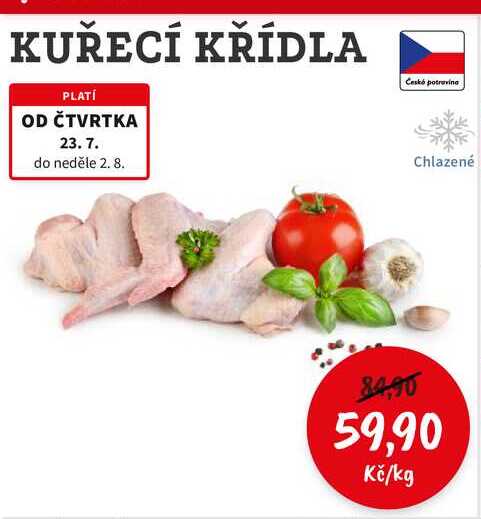 KUŘECÍ KŘÍDLA 1kg 