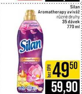 Silan Aromatherapy aviváž různé druhy 35 dávek 770 ml 