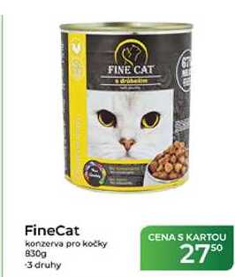 FineCat konzerva pro kočky 830g