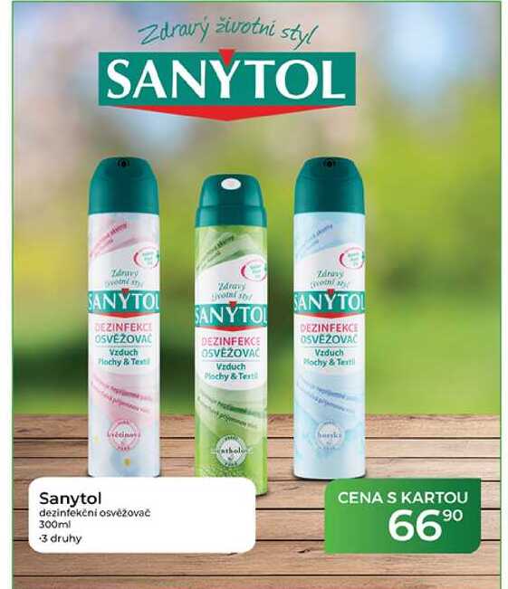 Sanytol dezinfekční osvěžovač 300ml 