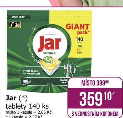 Jar tablety 140 ks