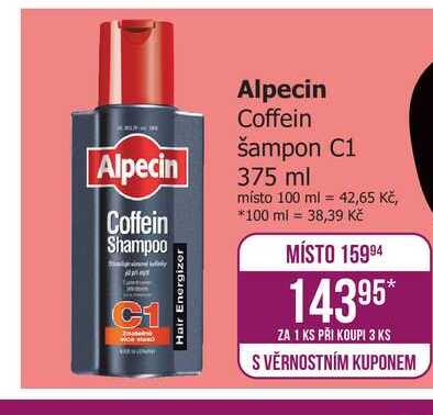 Alpecin Coffein šampon C1 375 ml