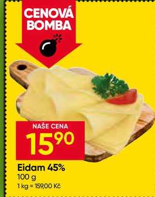 Eidam 45% 100 g