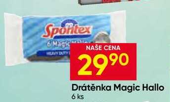 Drátěnka Magic Hallo 6 ks 