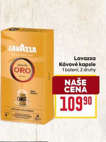 Lavazza Kávové kapsle 1 balení, 2 druhy 