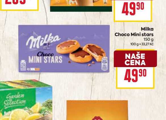 Milka Choco Mini stars 150 g