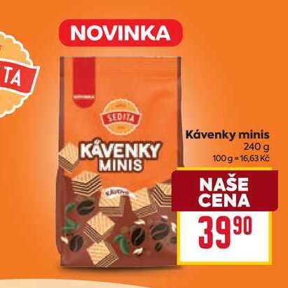 Kávenky minis 240 g 