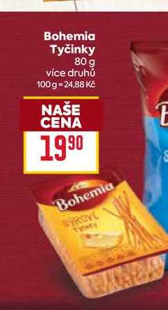 Bohemia Tyčinky 80 g