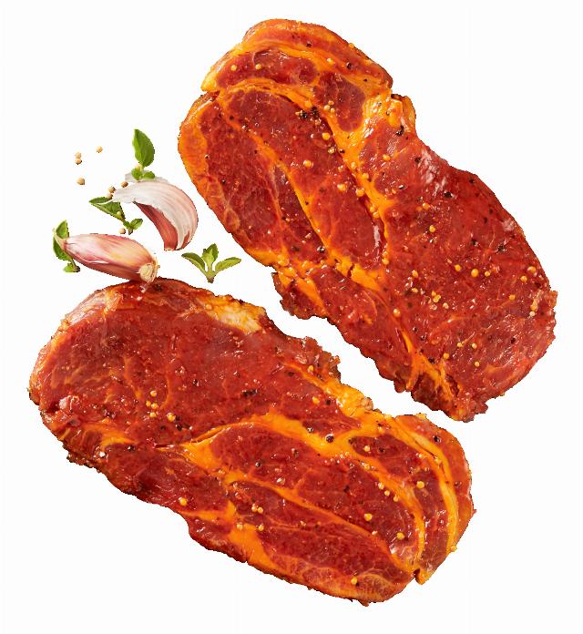 Steak z krkovice Barbecue marinovaná krkovice