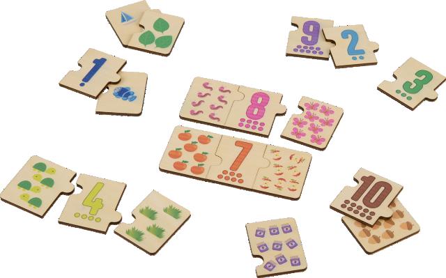 LUPILU Puzzle -počítání