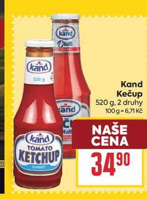 Kand Kečup 520 g