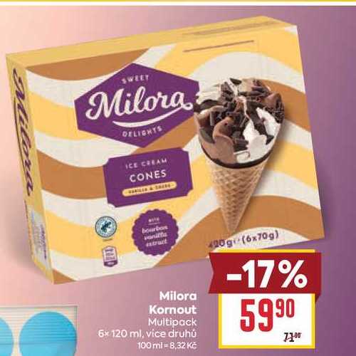 Milora Kornout Multipack 6x 120 ml