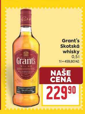 Grant's Skotská whisky 0,5l