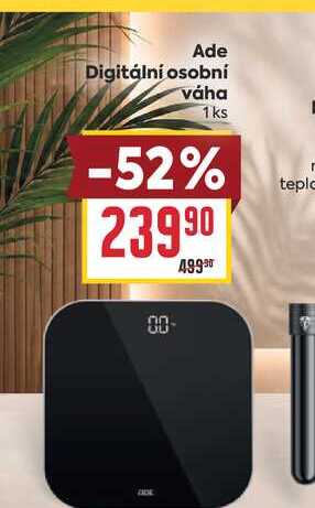Ade Digitální osobní váha 1ks