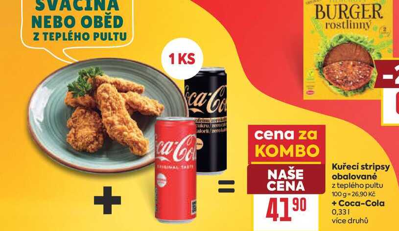 Kuřecí stripsy obalované z teplého pultu 100 g
