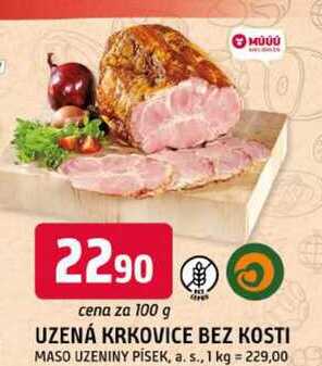UZENÁ KRKOVICE BEZ KOSTI 100g