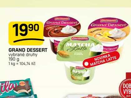 GRAND DESSERT vybrané druhy 190 g 