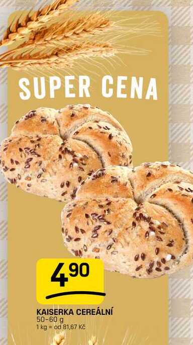 KAISERKA CEREÁLNÍ 50-60 g 