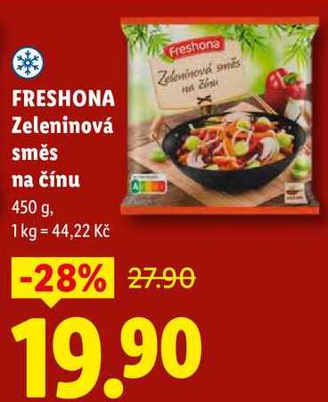 FRESHONA Zeleninová směs na čínu, 450 g