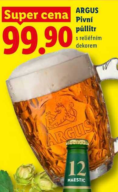 ARGUS Pivní půllitr