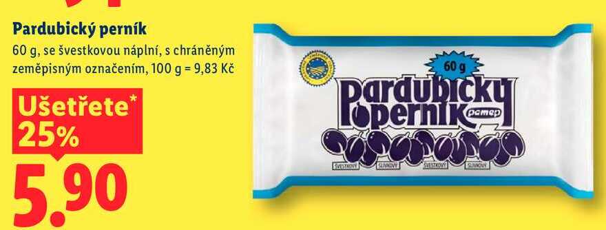 Pardubický perník, 60 g