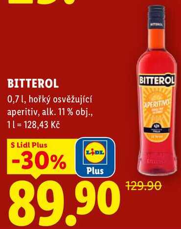 BITTEROL, 0,7 l