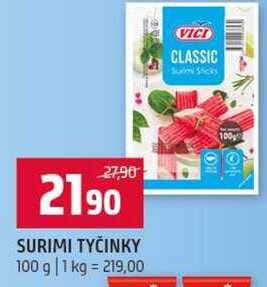 SURIMI TYČINKY 100 g