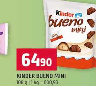 KINDER BUENO MINI 108 g 