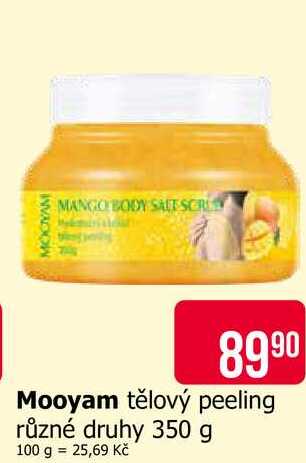 Mooyam tělový peeling různé druhy 350 g