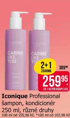 Iconique Professional šampon, kondicionér 250 ml
