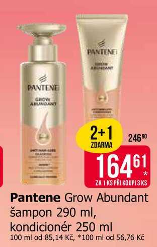 Pantene Grow Abundant šampon 290 ml
